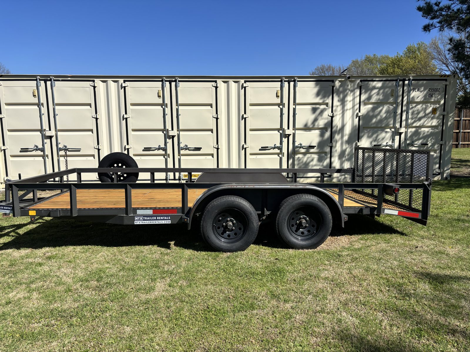 NTX Trailer Rentals utility trailer in McKinney, TX